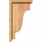 Ekena Millwork Newport Smooth Corbel w/Backplate, Western Red Cedar, 7 1/2"W x 10"D x 18"H COR08X10X18NEW01SWR - alternate 3